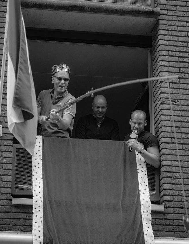 THE KING’S DAY, AMSTERDAM (32): The Fisher King