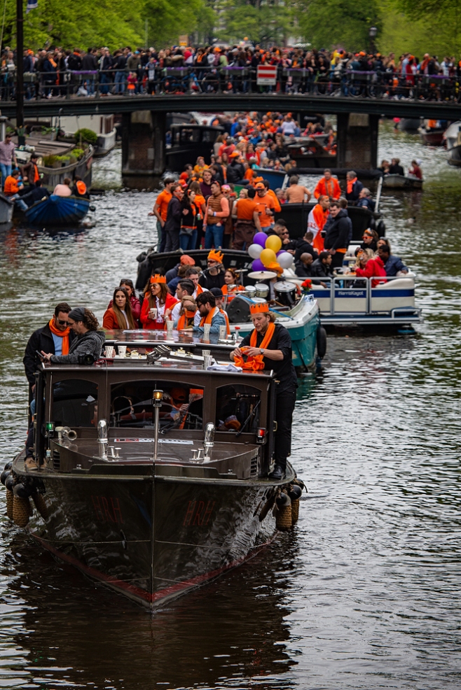 THE KING’S DAY, AMSTERDAM (25): The Traffic Jam